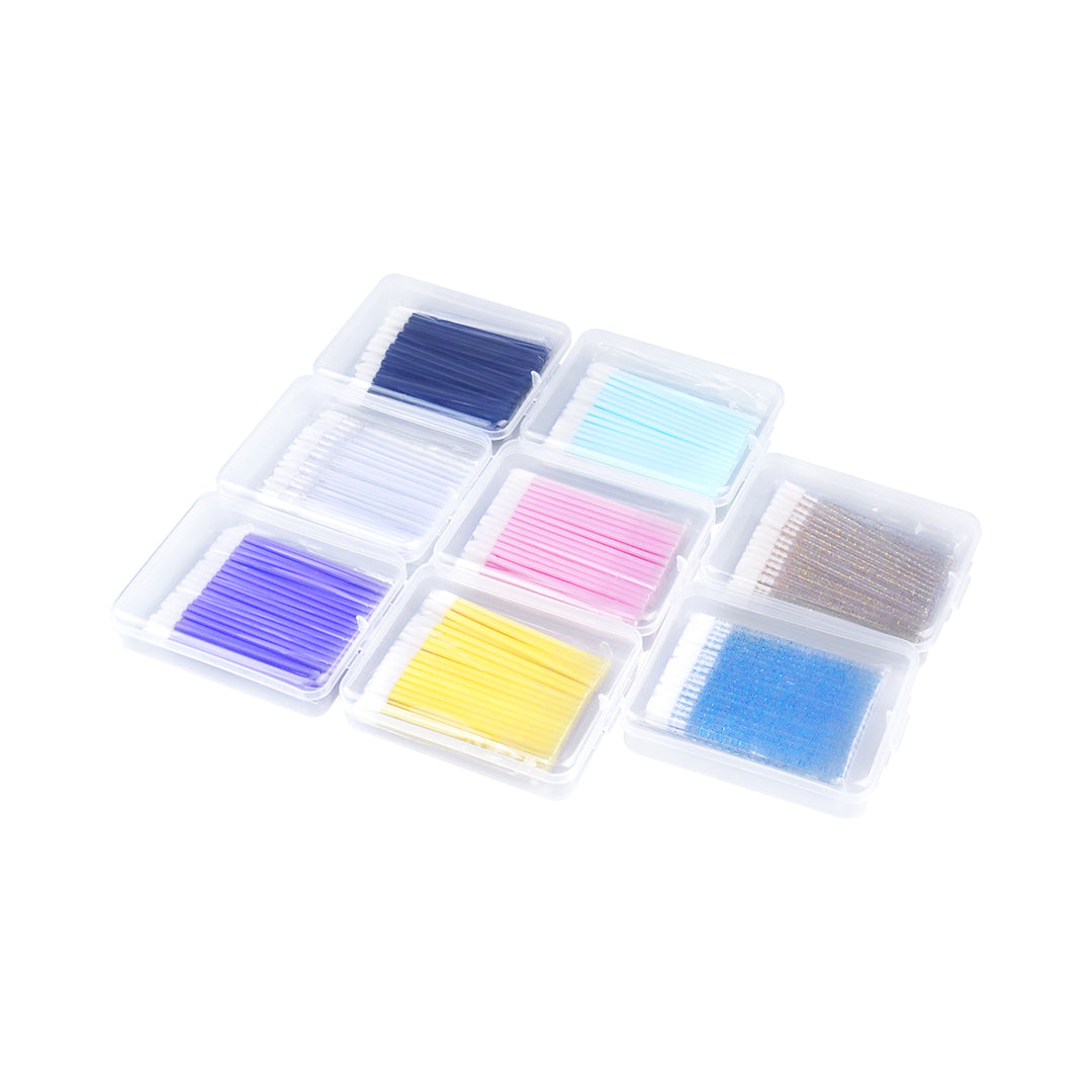 Disposable Micro Applicators Brushes for Eyelash Extension 100 pcs