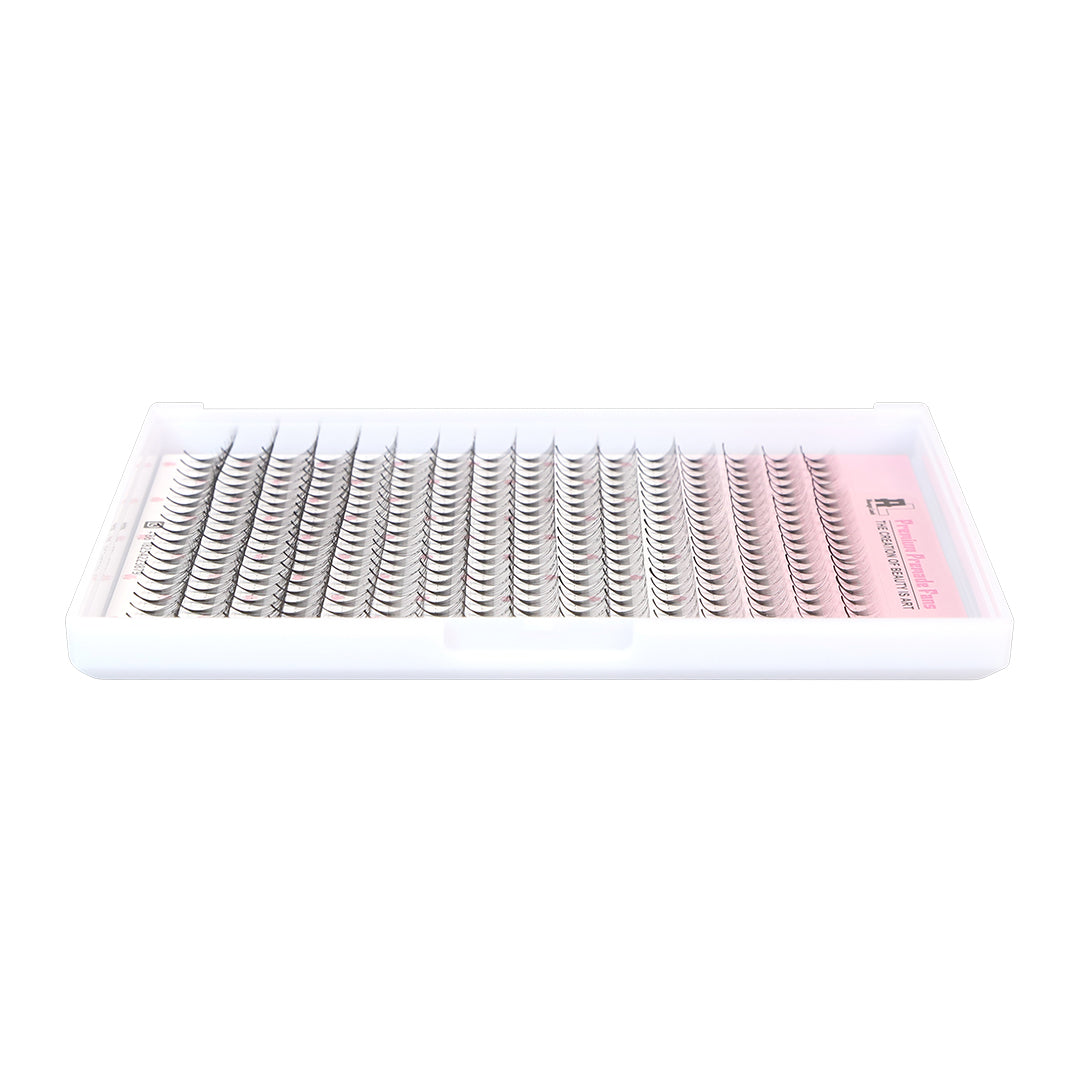 10D Large Tray 352 Fans 0.05mm Pointy Base Premade Volume Fans Lashes